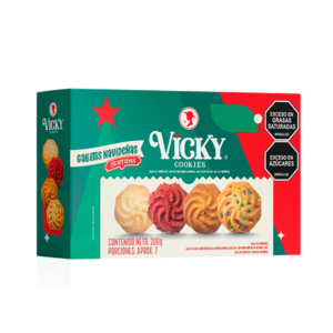 Vicky Galletas Navideñas Caja x 200 g