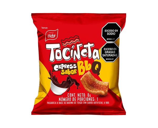 Tocineta Express BBQ 8g x24 Uds