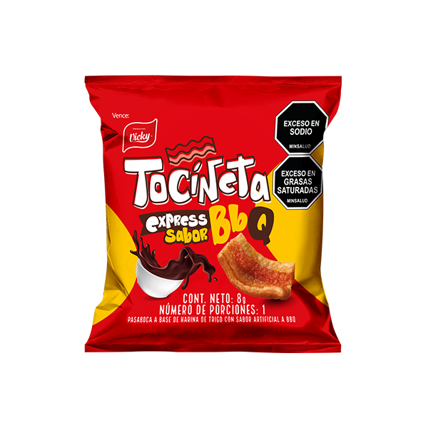 Tocineta Express BBQ 8g x24 Uds