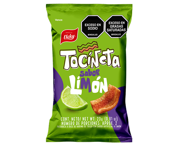 Tocineta Limón 26g x12 Uds