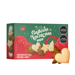 Galletas Navideñas Caja x 200 g