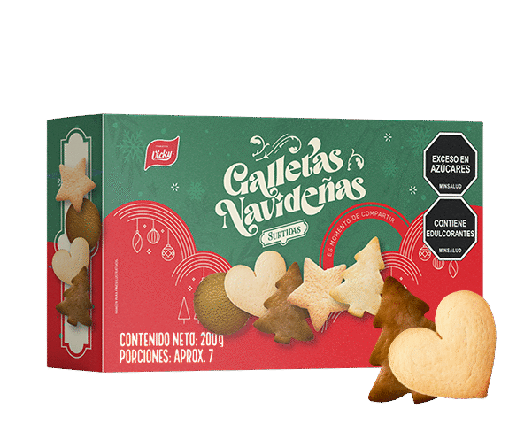 Galletas Navideñas Caja x 200 g