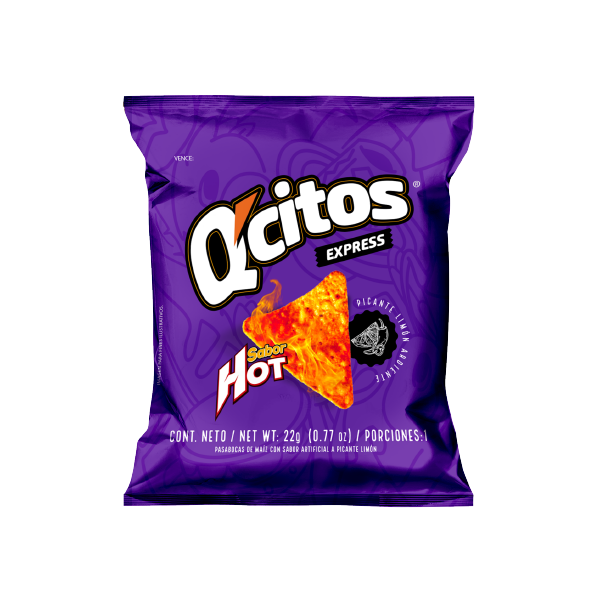 Q'CITOS HOT 22g x 12 UNDS