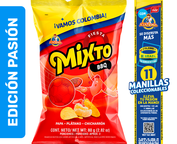 Mixto Fiesta BBQ 80g
